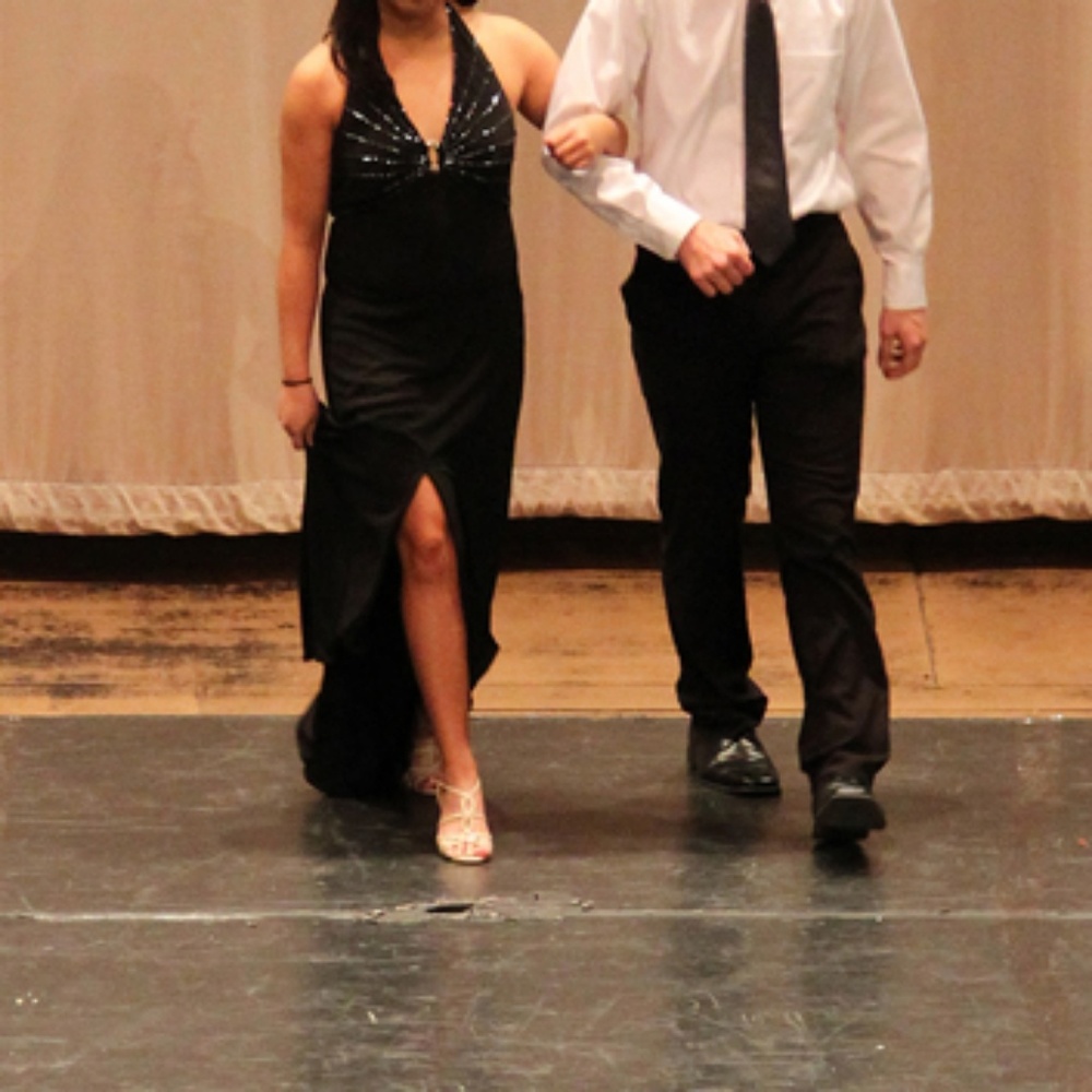 Black formal dress